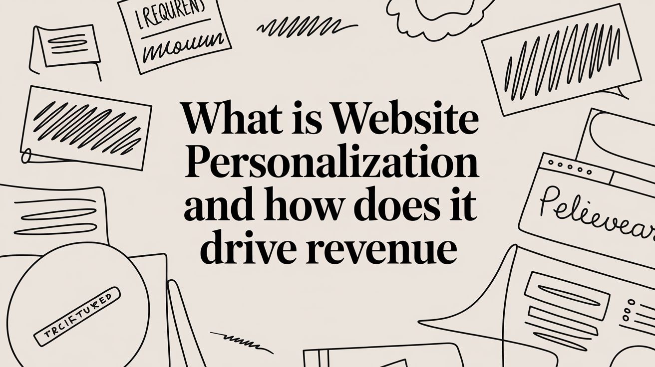 What Is Website Personalization and How It Drives Revenue
